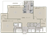 1,218 sq. ft. B2 floor plan