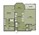 909 sq. ft. to 980 sq. ft. Dulce floor plan