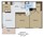 851 sq. ft. Cypress floor plan