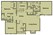 1,230 sq. ft. C1 floor plan