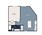 642 sq. ft. to 719 sq. ft. A2 floor plan