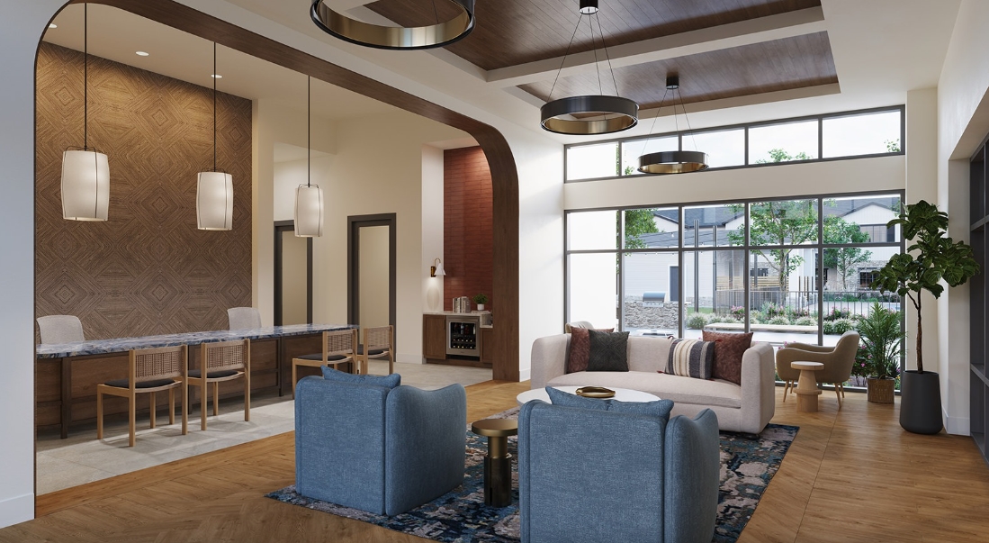Oak at Katy Park - Lounge - Photo 4 of 6
