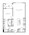879 sq. ft. to 910 sq. ft. A4 floor plan