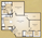 1,026 sq. ft. Whitney floor plan
