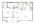 764 sq. ft. Hickory floor plan