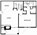 768 sq. ft. floor plan