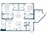 1,325 sq. ft. B1B floor plan