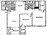846 sq. ft. B1 floor plan