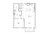 884 sq. ft. Kraddick floor plan