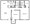 857 sq. ft. Brixton floor plan