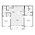 1,279 sq. ft. C3 Rousseau floor plan