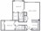 1,125 sq. ft. to 1,155 sq. ft. B4 floor plan